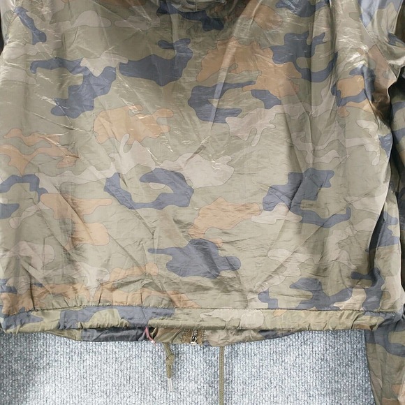 Ashley Utility Collection Women's Jacket Green Camo Medium Full Zip Zip Pockets - Picture 7 of 12